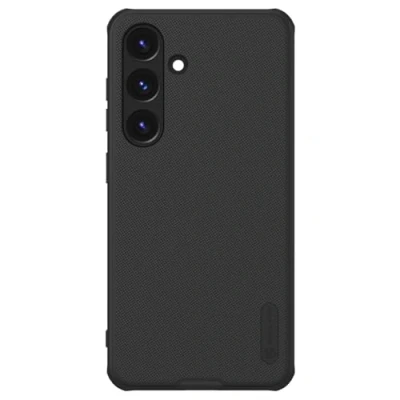 Image de Nillkin Super Frosted Shield Pro Coque arrière compatible avec Samsung Galaxy S24 Plus (Noir)