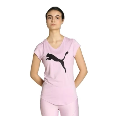 Image de Puma Train Favorite CAT TEE Tshirt basique, Femme, Taille: XS, Grape mist