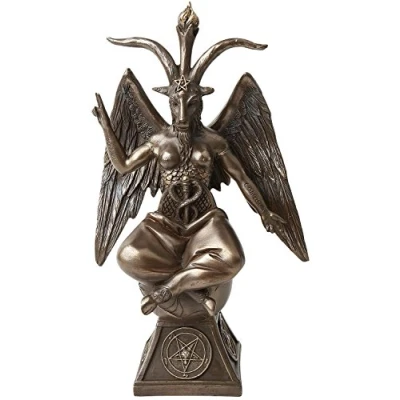 Image de Nemesis Now Figurine Baphomet en résine 29,5 cm Bronze Taille Unique