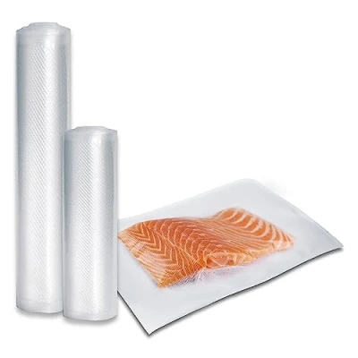 Image de CASO Profi Kit de feuilles pour le vide 1 / Sachets : 50x 20x30cm, Rouleau 1x 20x600cm, 30x600cm 150µm, machine à vide, sans BPA, indéchirable, résistant la cuisson