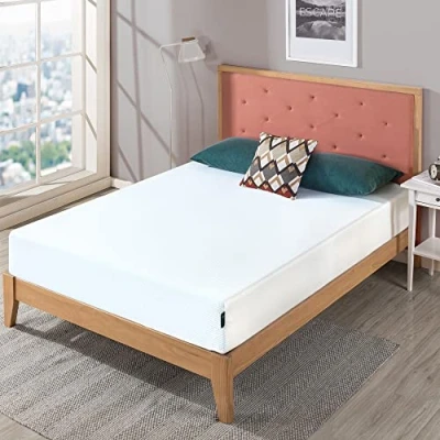 Image de Zinus EU FGM 1000J Gel Infused Green Tea Memory Foam Mattress, Fabric, 120x190cm