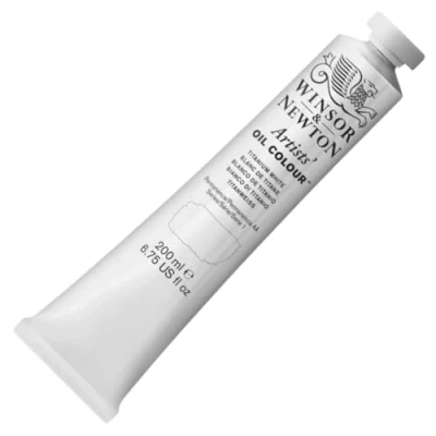 Image de Winsor &amp; Newton Artists Huile Extra Fine Tube 200ml 644 Blanc de Titane ROW