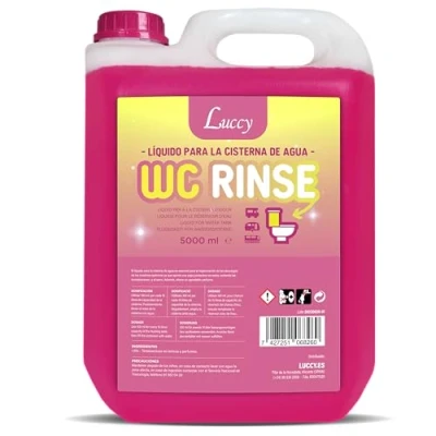 Image de LUCCY WC Rinse 5 Litres Additif Citerne Eau Propre Liquide Chimique per Hygiène et Nettoie la Tasse de Portable
