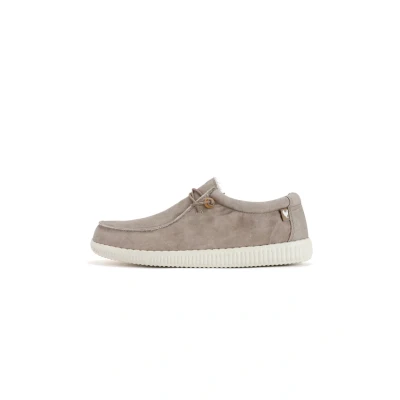 Image de Walk in Pitas WP150 Wallabi Washed Chaussures à lacets, Taille: 37, Beige Coton
