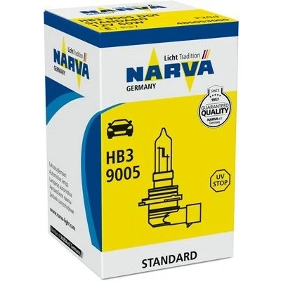 Image de NARVA 480053000 Ampoule, projecteur longue portée HB3 12V 60W Halogène FIAT: Doblo II Van / Break, MITSUBISHI: Outlander 2 SUV