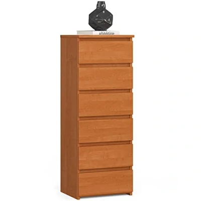 Image de AKORD Commode Tiroirs à roulettes Fonctionnel Idéal en Set Robuste Design Universel Aulne