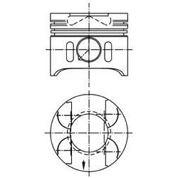 Image de Piston KOLBENSCHMIDT 41882610