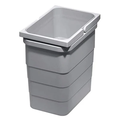 Image de SO TECH® eins2vier Poubelle Seau à Ordures Corbeille Déchets Tri des 5175.10