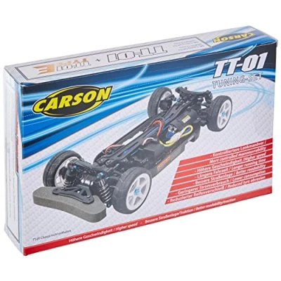 Image de Carson Tuningsatz TT 01 Zubehör für, Tamiya Zubehör, RC Modellbau Véhicules Kit de réglage / 01E pièce Rechange pour modèle, Accessoires, pièces Tuning, 500908123, Multicolore, S