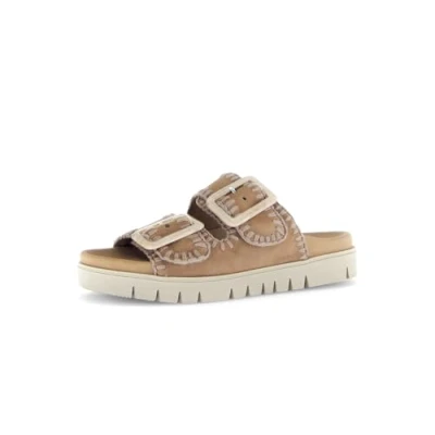 Image de Gabor Chaussons, Femme, Taille: 36, Walnut Suède
