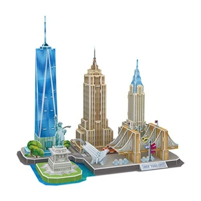 Image de Puzzles 3D Puzzle New York, Enfant Et pour Adultes, Adulte 3D, Modèles À Assembler Jeux D&#039;assemblage,