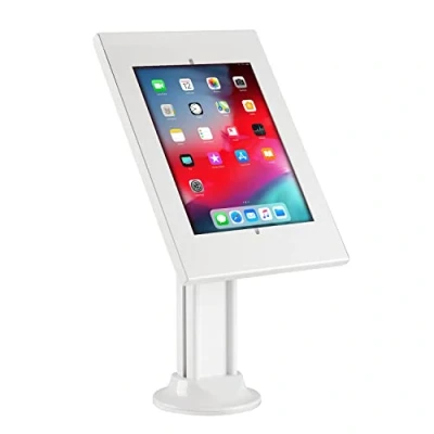 Image de Support de tablette antivol Compatible avec 9.7&quot;/10.2&quot;, iPad, 10.5&quot;, iPad Air/iPad Pro, 10.1&quot;, Samsung Galaxy, Tab A (2019) (Blanc)