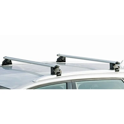 Image de VDP Barres de toit en aluminium CRV107A compatibles avec Mercedes Classe C Break IV 5 portes verrouillables à partir 2015