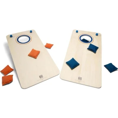Image de BS Toys Cornhole Jeux pour 8 Ans Et Plus Jeu De Lancer Sacs Coordination en Plein Air 2 Planches &amp; Multicolores 30 X 60 0,9 cm
