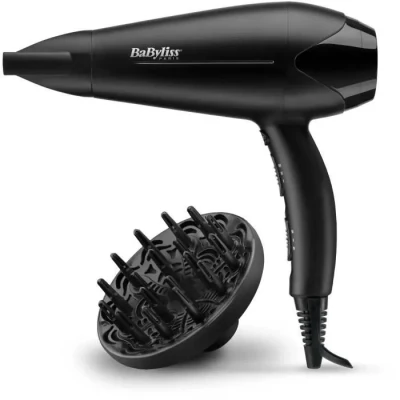 Image de BaByliss D563DE Sèche cheveux Power Dry 2100 Design Léger et Compact