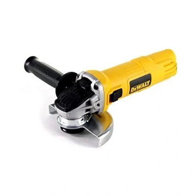 Image de DEWALT Meuleuse Compacte 800W DWE4057 QS Électrique Filaire avec Flasque Intérieur/Extérieur, Clé, Poignée Latérale et Carter de Protection Lame Ø125mm Vitesse à Vide 11800tr/min