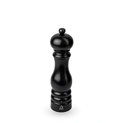 Image de PEUGEOT Moulin à Poivre Paris u&#039;Select 22 cm + Inclus 6 Réglages de Moutures Prédéfinies En Bois Labellisé PEFC Fabrication Française Coloris Noir Satin