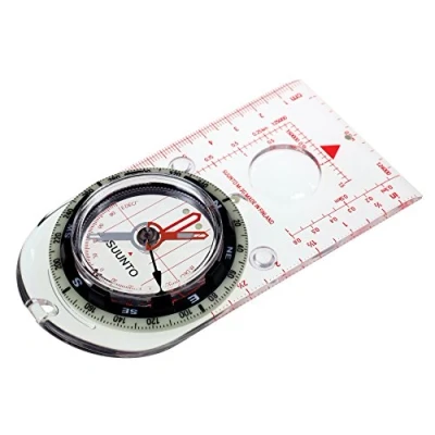 Image de Suunto Boussole M 3 G, Alignement Universel, SS021370000, Mixte Adulte, Blanc, Taille unique