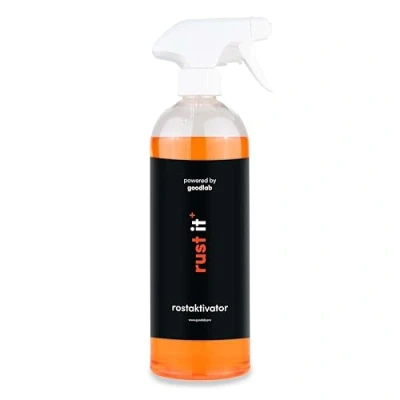 Image de goodlab RustIT+ Activateur de rouille Accélérateur pour tout type métaux oxydables Utilisation rapide, facile et sûre (750 ml)