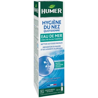 Image de Humer Hygiène du Nez Quotidienne Eau de Mer Micro Diffusion Douce 100 ml