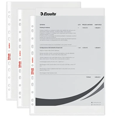 Image de Esselte 244046 enveloppe à perforation universelle