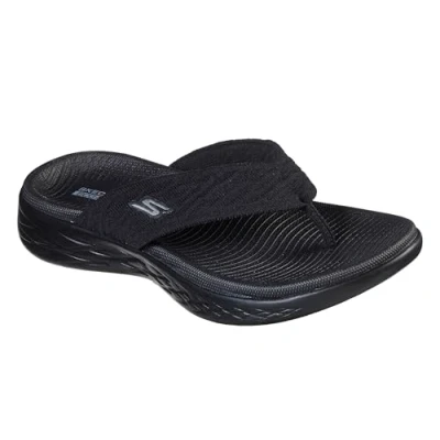 Image de Skechers Femme on The Go 600 Sunny Baskets, Black, 38 EU