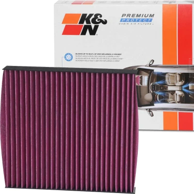 Image de K&amp;N Filters DVF5050 Filtre d&#039;habitacle à charbon actif 216 33 carré(e) MITSUBISHI: ASX SUV, OUTLANDER 3, L200 / Triton V Pick up