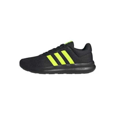 Image de adidas Lite Racer 4.0 Shoes Chaussures Homme, Core Black Lucid Lemon Lemon, 42 EU