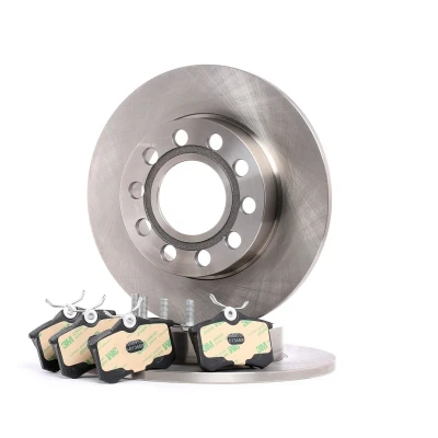 Image de MAPCO 47931 Disques et plaquettes de freins Essieu arrière plein non préparé pour indicateur d&#039;usure AUDI: A4 B7 Avant, B6 Berline, Berline