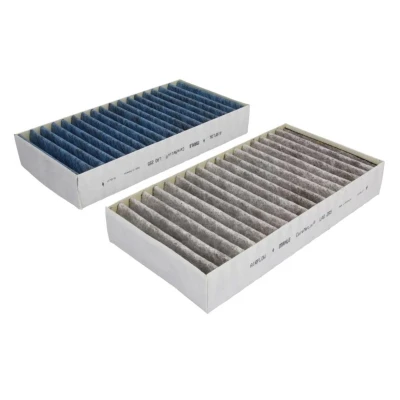 Image de MAHLE ORIGINAL LAO 295/S Filtre d&#039;habitacle à charbon actif, aux propriétés anti allergènes, avec effet antibactérien 256,0 133 40,0 CareMetix