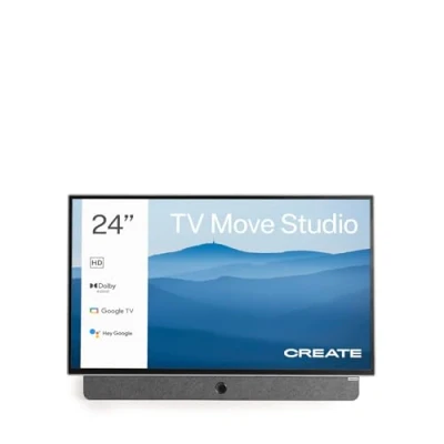Image de Téléviseur intelligent portable 24&#039;&#039; TV MOVE STUDIO Batterie Écran antireflet Dolby Audio