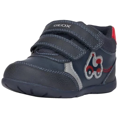 Image de Geox Bébé garçon B Elthan Boy A Basket, Multicolore Navy Red, 19 EU