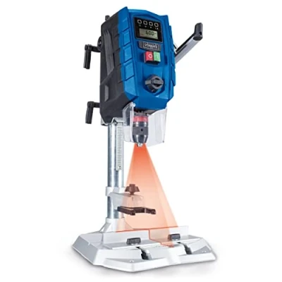 Image de Scheppach Perceuse d&#039;Etabli DP60 Ecran digital Lumière LED &amp; Laser Mandrin 1,5 13mm 710W à 2 vitesses avec vitesse variable : 170 880/490 2600 min 1