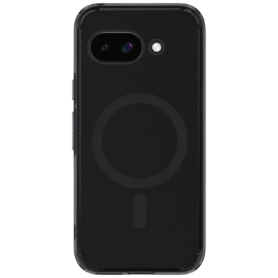 Image de Spigen Ultra Hybrid Magfit Coque Compatible avec Google Pixel 9a [Compatible MagSafe Accessoire] Frost Noir