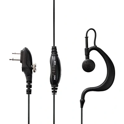 Image de Midland MA 27M Crochet auricullaire Monophonique avec Fil Noir Casque et Micro Casques micros (avec Fil, auricullaire, Monophonique, Intra aural, Noir)