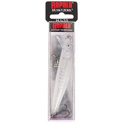 Image de Rapala Leurre de Pêche Husky Jerk Matériel avec Corps Densité Neutre d&#039;Eau Douce Prof Nage 1.2 2.4m Taille 12cm / 13g Fabriqué en Estonie Glass Minnow