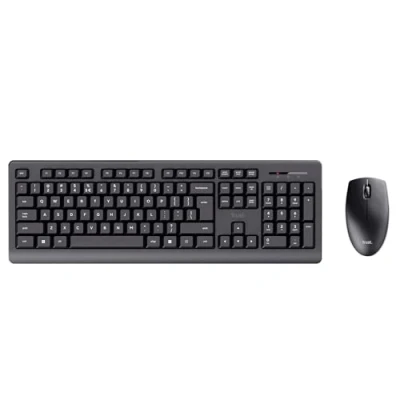 Image de Trust Primo clavier Souris incluse Bureau RF sans fil QWERTY Italien Noir Neuf