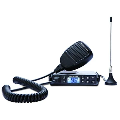 Image de Midland GB1 R, Radio Bidirectionnelle Programmable À 8 Canaux + 91 avec Ctcss, Antenne Magnétique Câble Inclus, Support De Montage, Microphone Et Support, d&#039;alimentation pour Allume Cigare