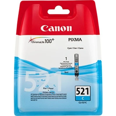 Image de Canon CLI 521C Cyan Cartouche d&#039;encre