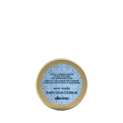 Image de Davines Pommade More Inside Texture coiffante 75 ml