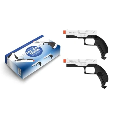 Image de Maxx Tech PSVR2 Dual Game Guns KIT Pistolets légers VR Noir USB Compatible PS5 2 ans de garantie