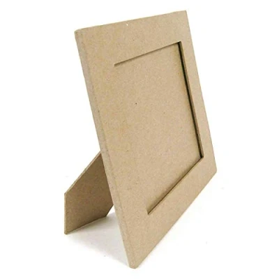 Image de Décopatch CD025C Un support en papier brun mâché 2x23x28 cm, Cadre plat rectangle