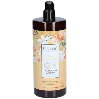 Image de Osmaé Gel Douche Surgras Néroli Ensoleillé Bio