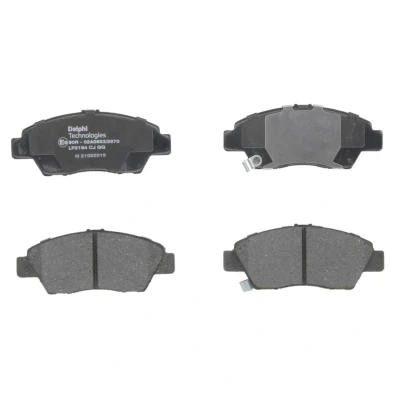 Image de DELPHI LP2194 Jeu de plaquettes frein avec indicateur d&#039;usure tôle anti bruit sans accessoires HONDA: JAZZ 3, CIVIC 8, 4