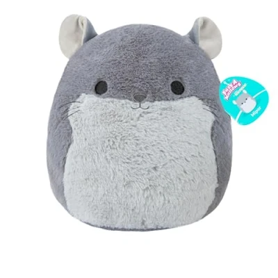 Image de Squishmallows Peluche FuzzAMallows Miper Le Chinchilla 30 cm Original 2023