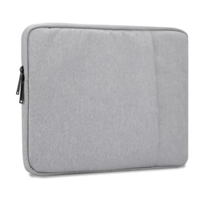Image de Cadorabo Coque Portable 13.3&quot; Pouces in GRIS Housse pour Ordinateur en Tissue avec Doublure Velours et Fermeture à