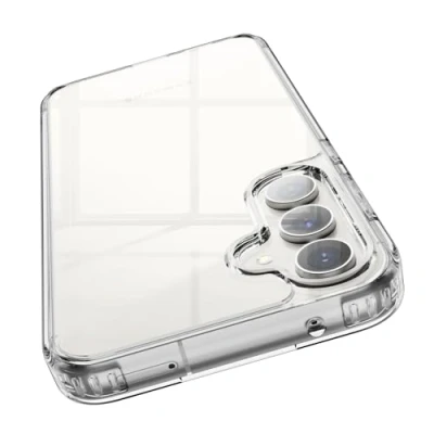 Image de elago Coque Hybride Transparente Compatible avec Samsung Galaxy S23 FE TPU + Polycarbonate, Jaunissement Réduit, Découpes Précises Appareil Photo, Protection, Couverture Pare Chocs (Transparent)