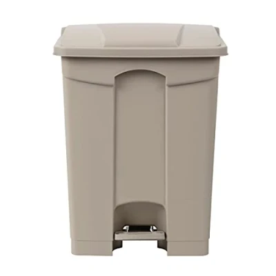 Image de Jantex Poubelle de cuisineà pédale 65 l 660 x 490 400 mm