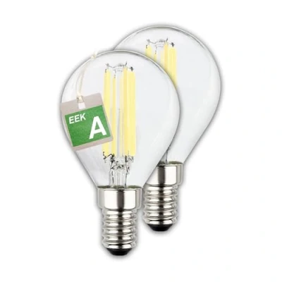 Image de Briloner Ampoule LED goutte E14 2,5W claire 3000K 525lm EEK A 2er