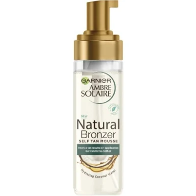 Image de Garnier Natural Bronzer Self Tan Mousse Noix de Coco 1 Unité